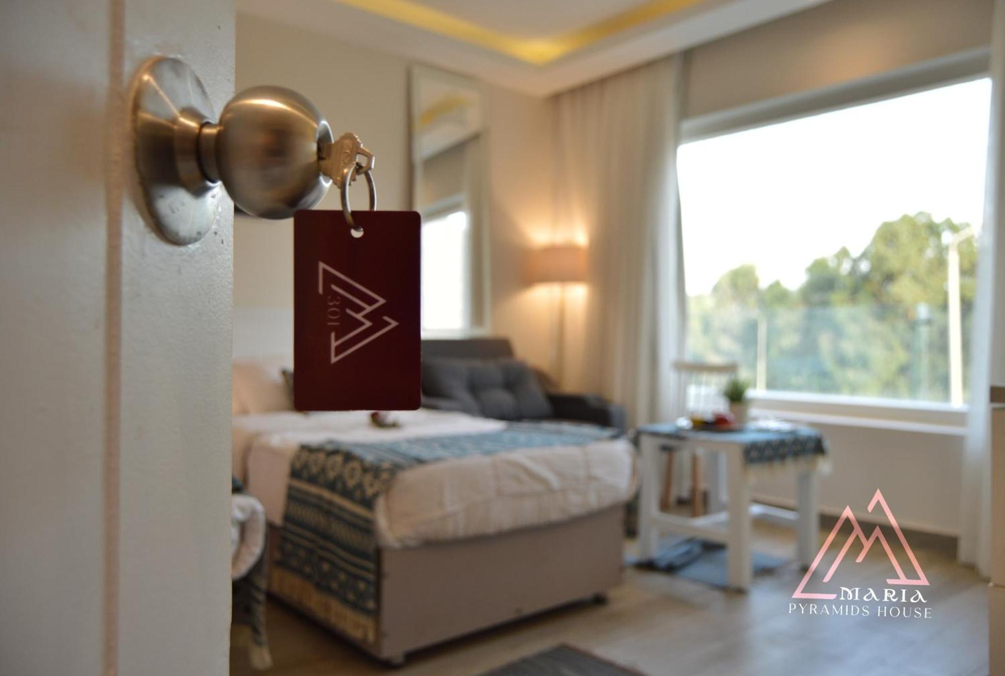 Maria Pyramids House Hotel Kafret el-Gabal Eksteriør billede