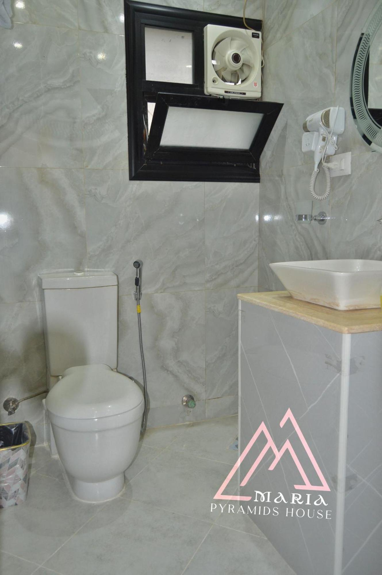 Maria Pyramids House Hotel Kafret el-Gabal Eksteriør billede
