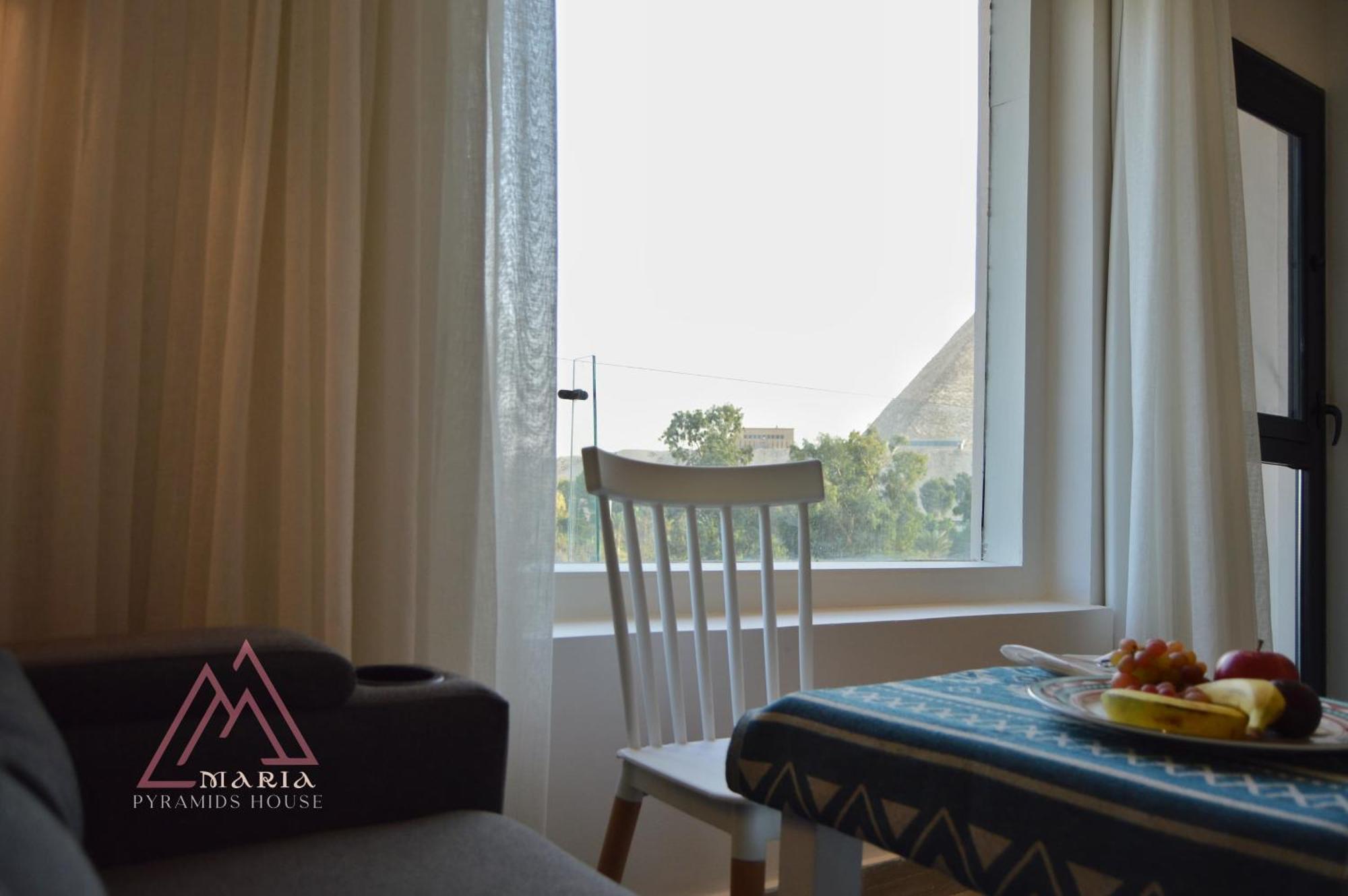 Maria Pyramids House Hotel Kafret el-Gabal Eksteriør billede