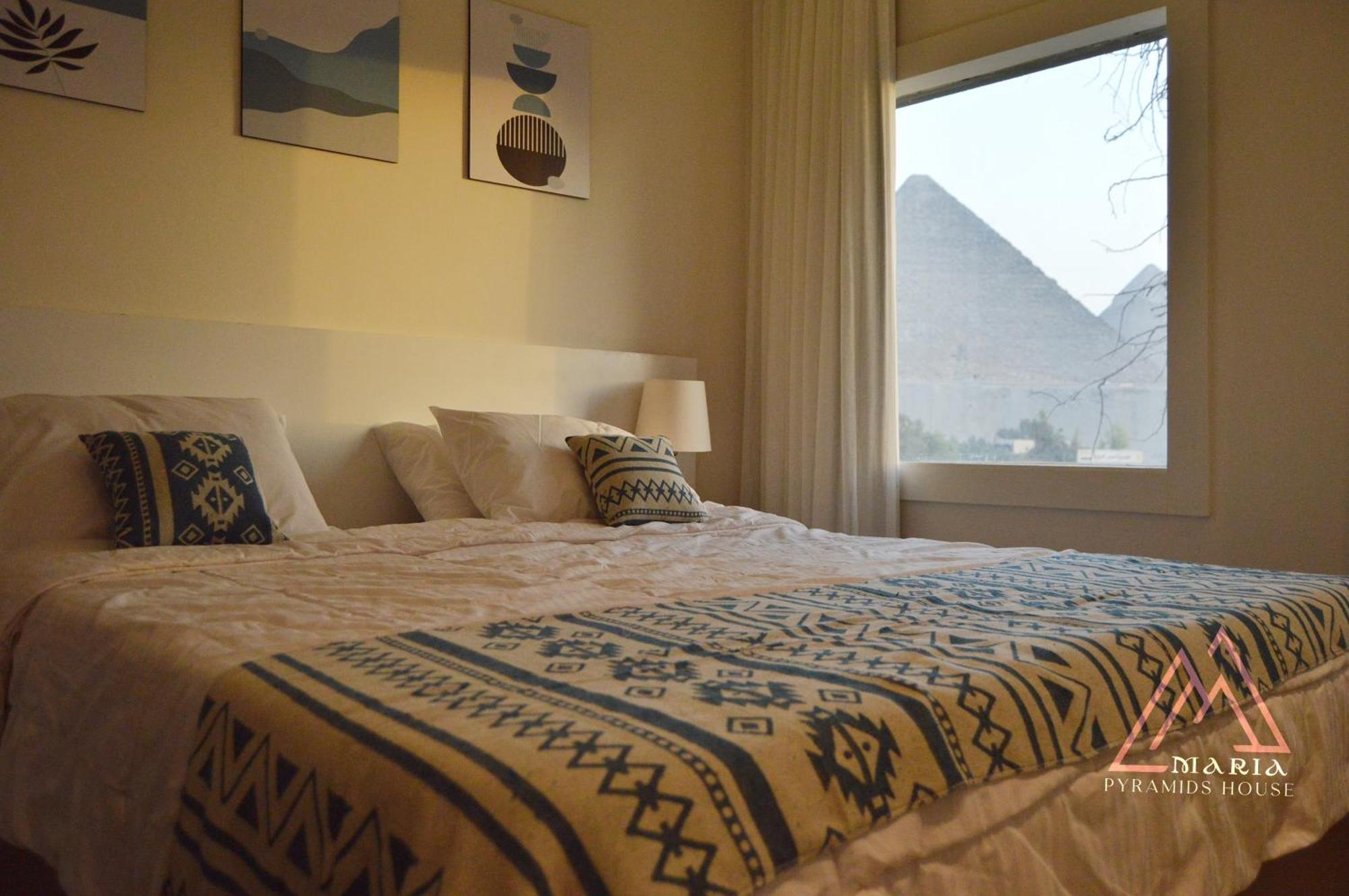 Maria Pyramids House Hotel Kafret el-Gabal Eksteriør billede