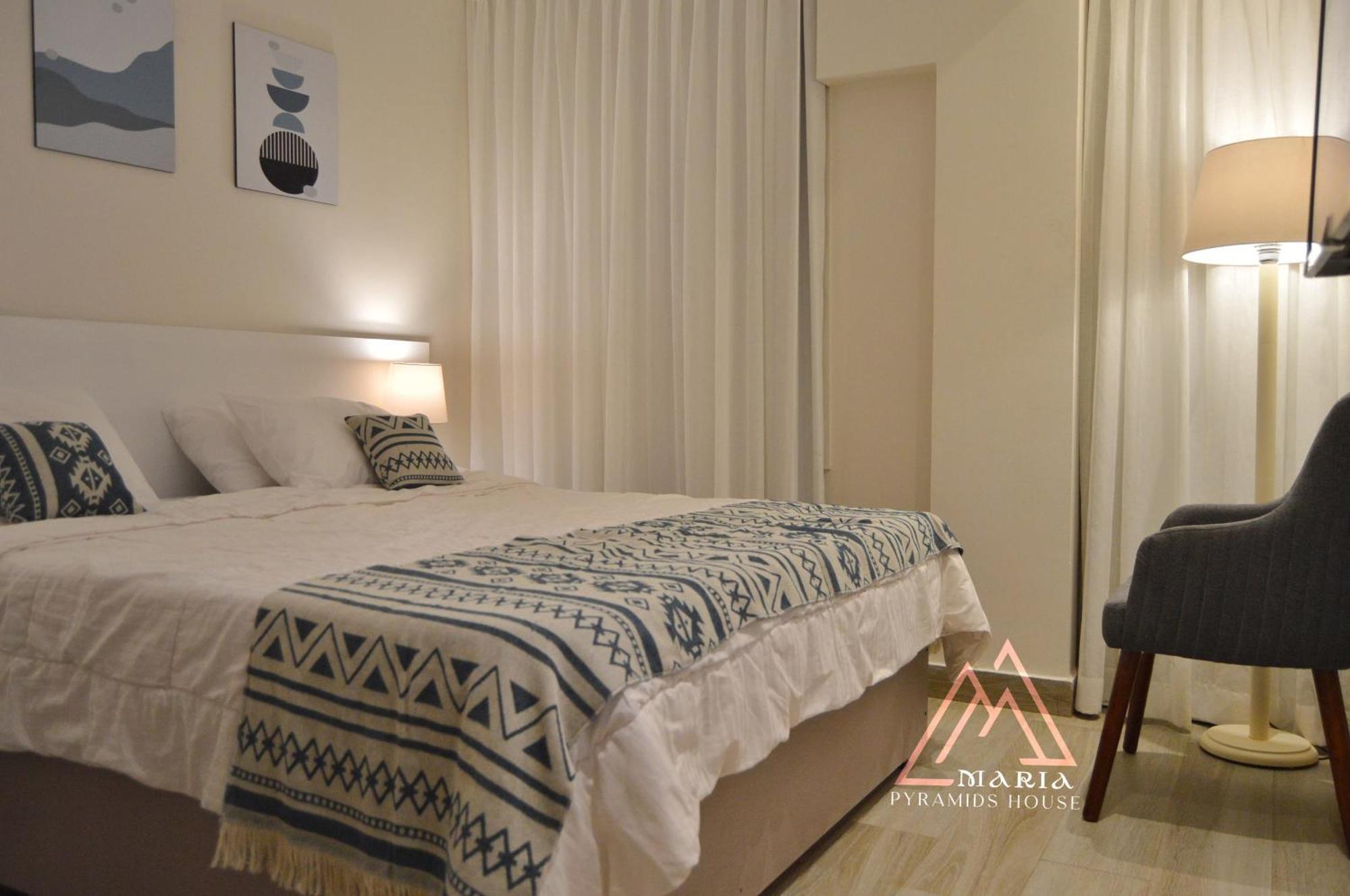 Maria Pyramids House Hotel Kafret el-Gabal Eksteriør billede