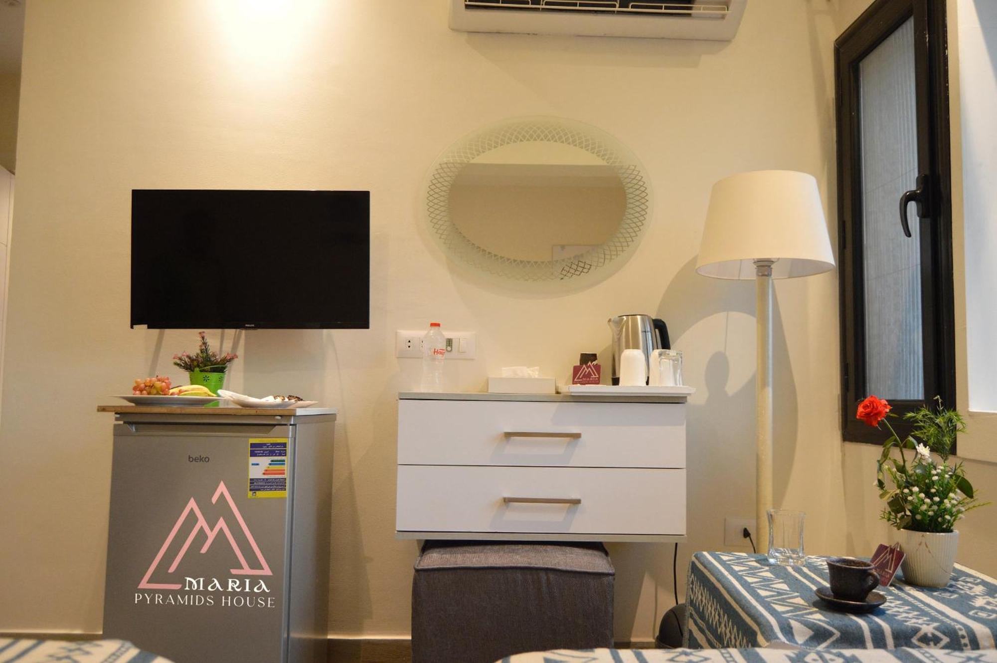 Maria Pyramids House Hotel Kafret el-Gabal Eksteriør billede