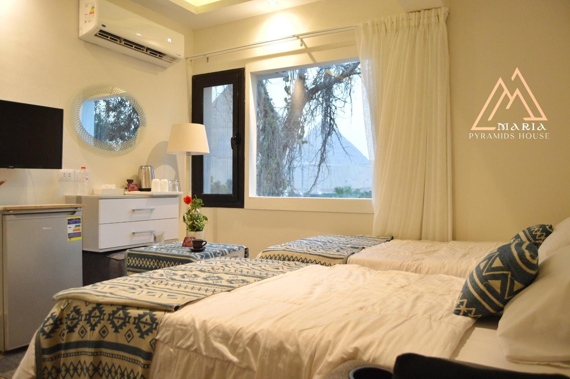 Maria Pyramids House Hotel Kafret el-Gabal Eksteriør billede