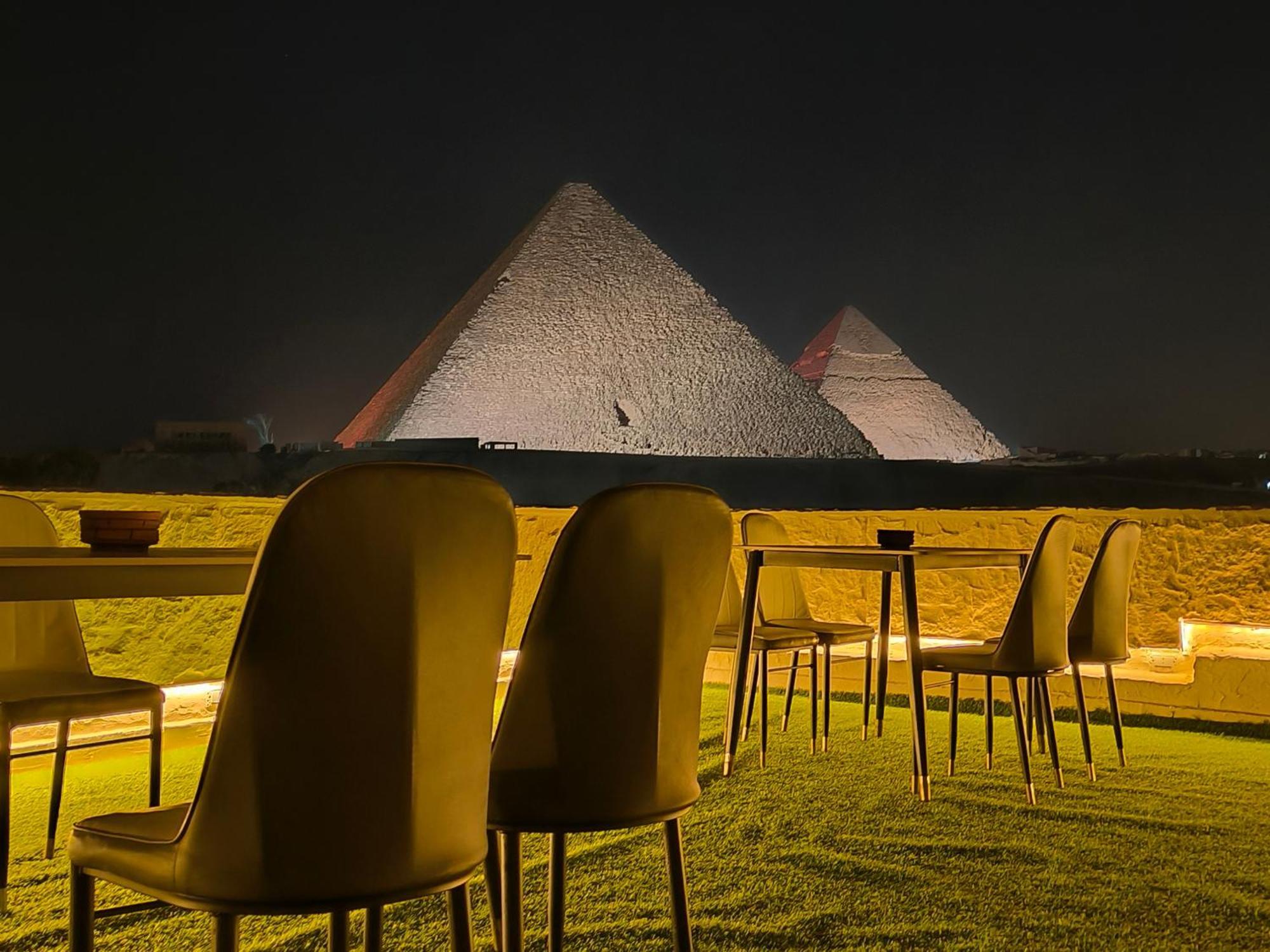 Maria Pyramids House Hotel Kafret el-Gabal Eksteriør billede